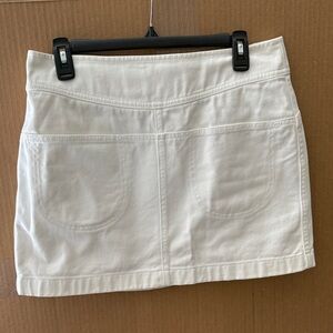 White Coach Mini Skirt